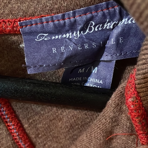Tommy Bahama reversible sweater with half zip - Picture 4 of 9